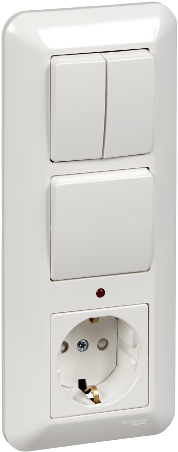 Systeme Electric Розетка  BK2VR-008A-B 
