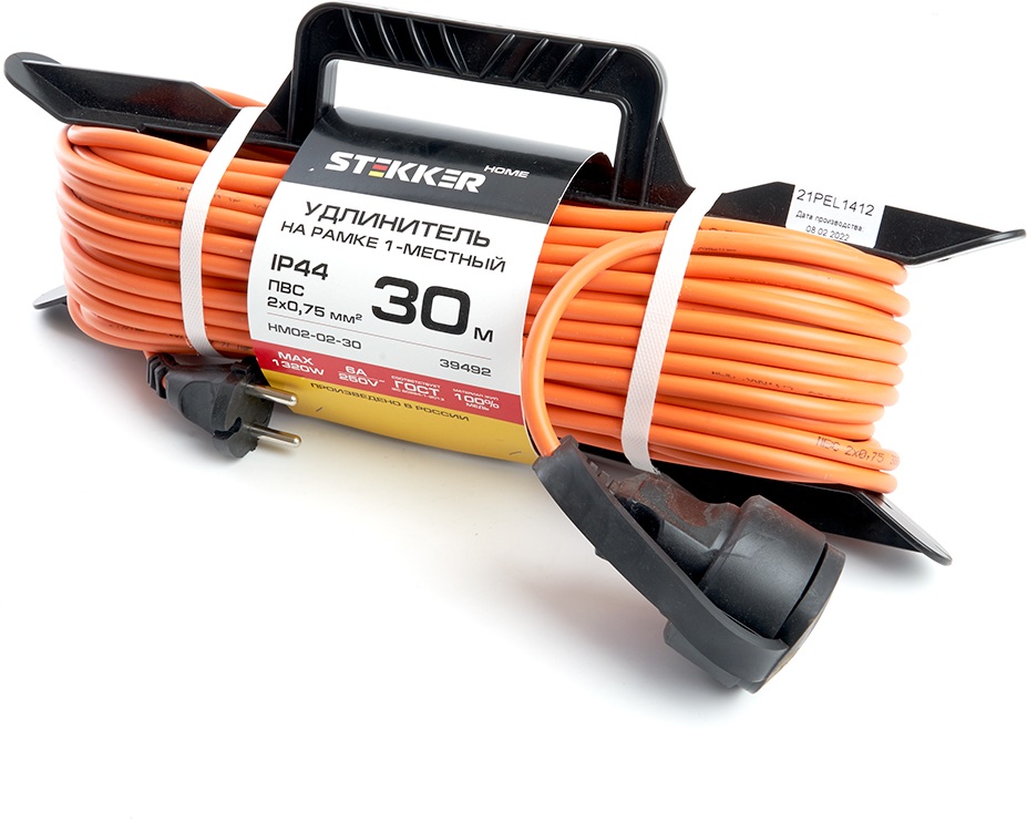 Stekker Розеточные блоки, удлинители Home 39492 