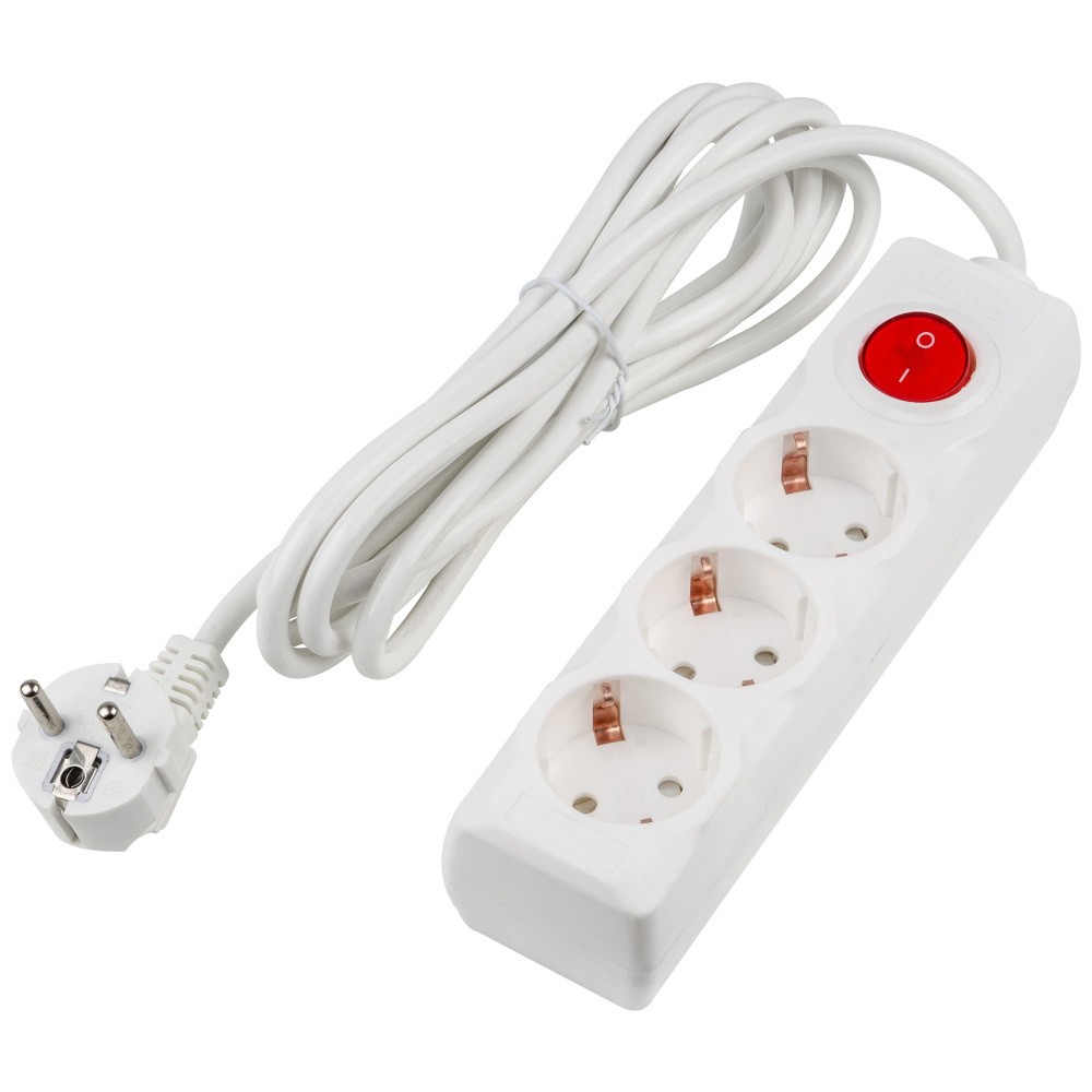 Uniel Розеточные блоки, удлинители Ultra S-GCU3-3B WHITE 