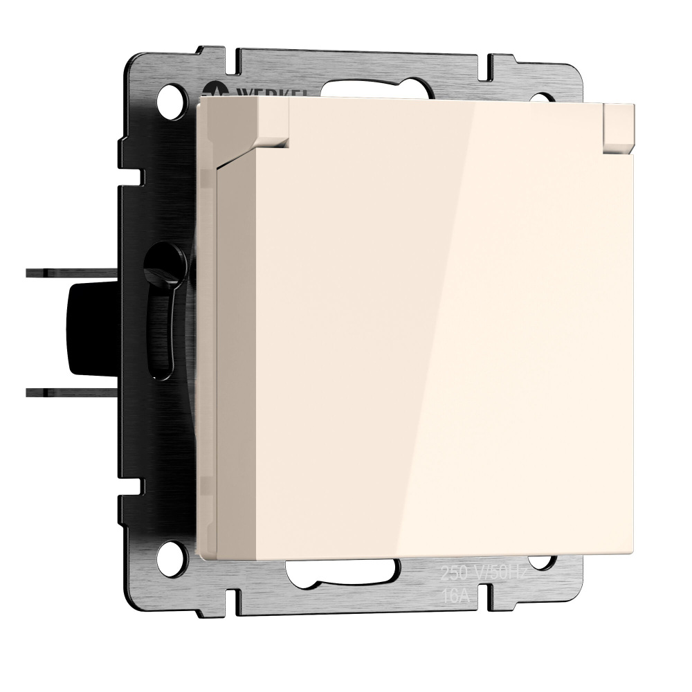 Werkel Розетка Встраиваемые механизмы айвори матовые W1171262 