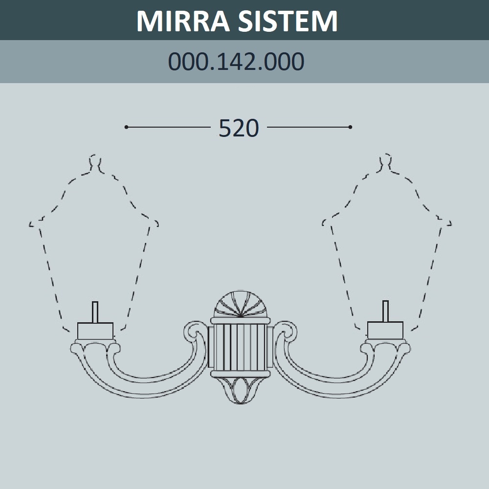 Консоль Mirra 000.142.000.A0 