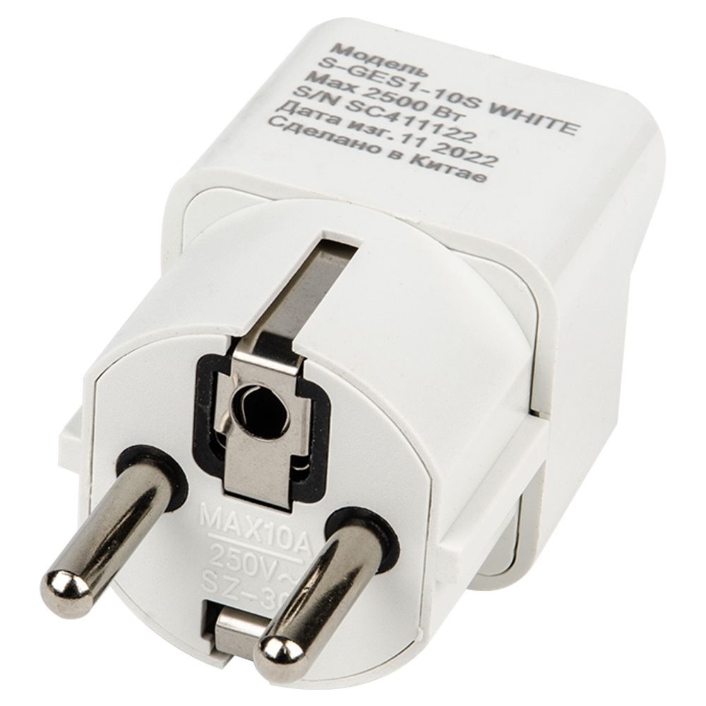 Uniel Переходник сетевой Сетевые переходники S-GES1-10S WHITE 