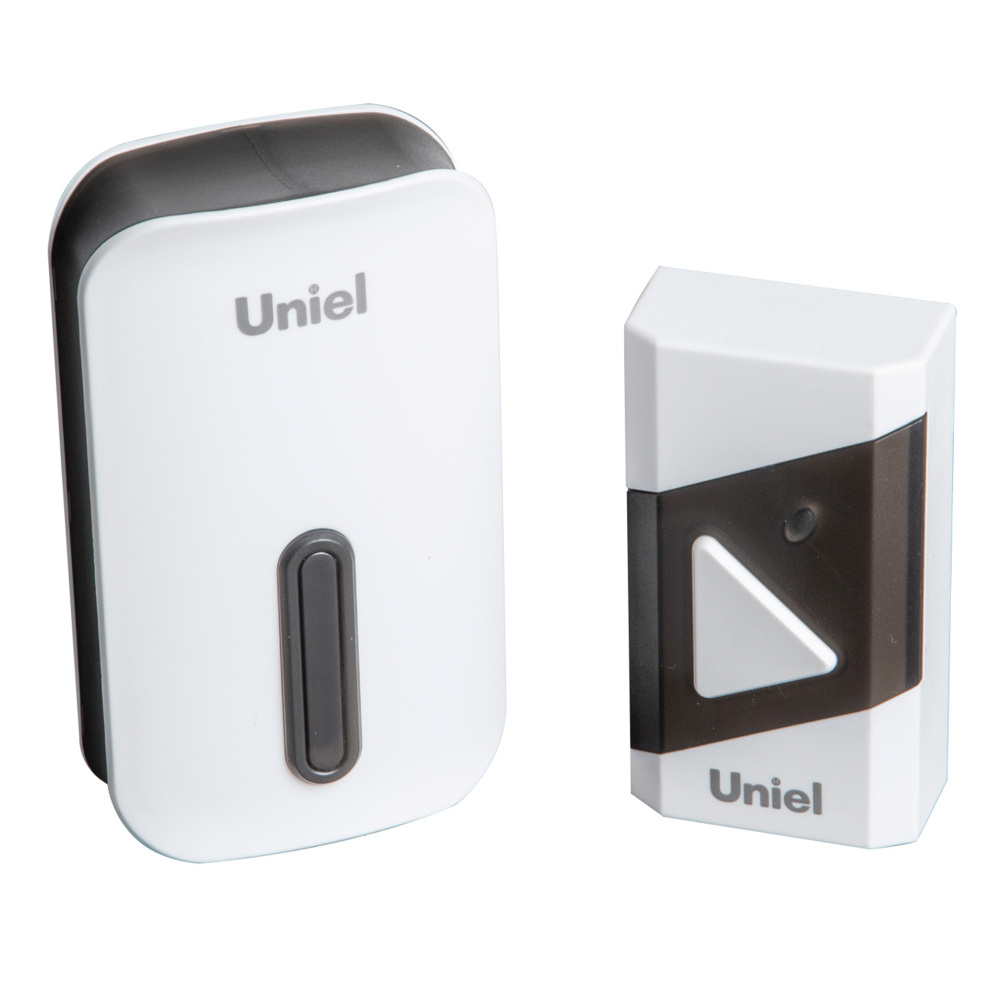 Uniel Звонок электронный  UDB-095W-R1T1-38S-BL/WH 