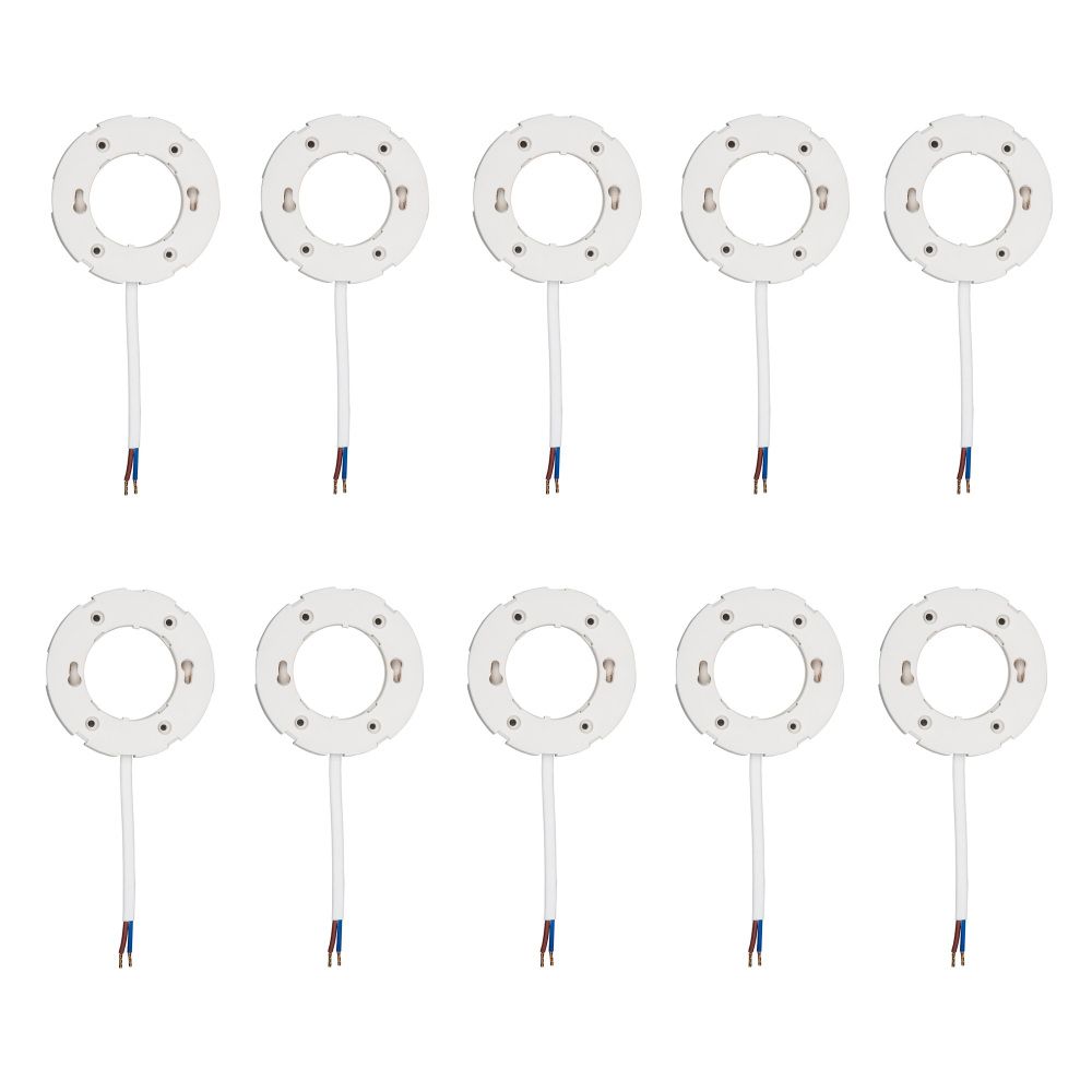 Uniel Патрон  ULH-GX53-Plastic-10cm SET10 POLYBAG 