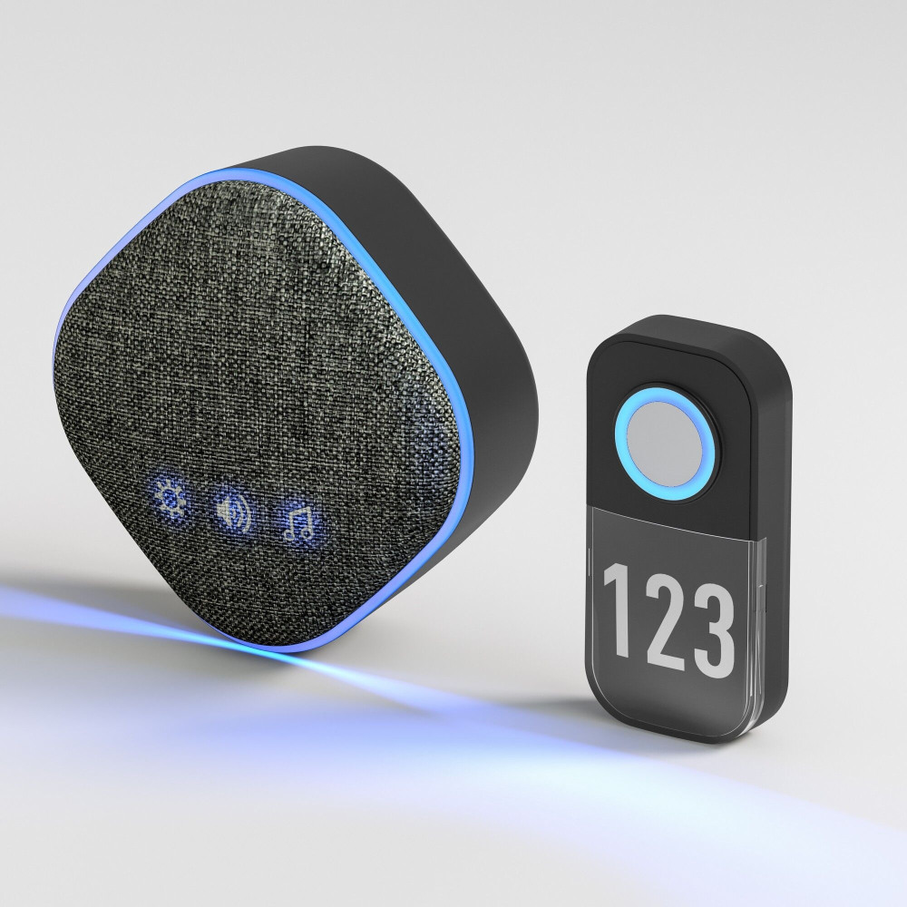 Elektrostandard Кнопка звонка DBQ29 DBQ29M WL черный 