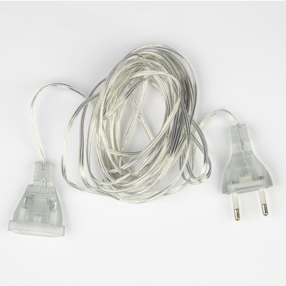 Uniel Удлинитель  UCX-Y25/100W-500 CLEAR 