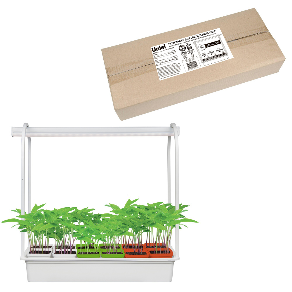 Uniel Подставка для светильника  UFP-G34S WHITE MIX 12 
