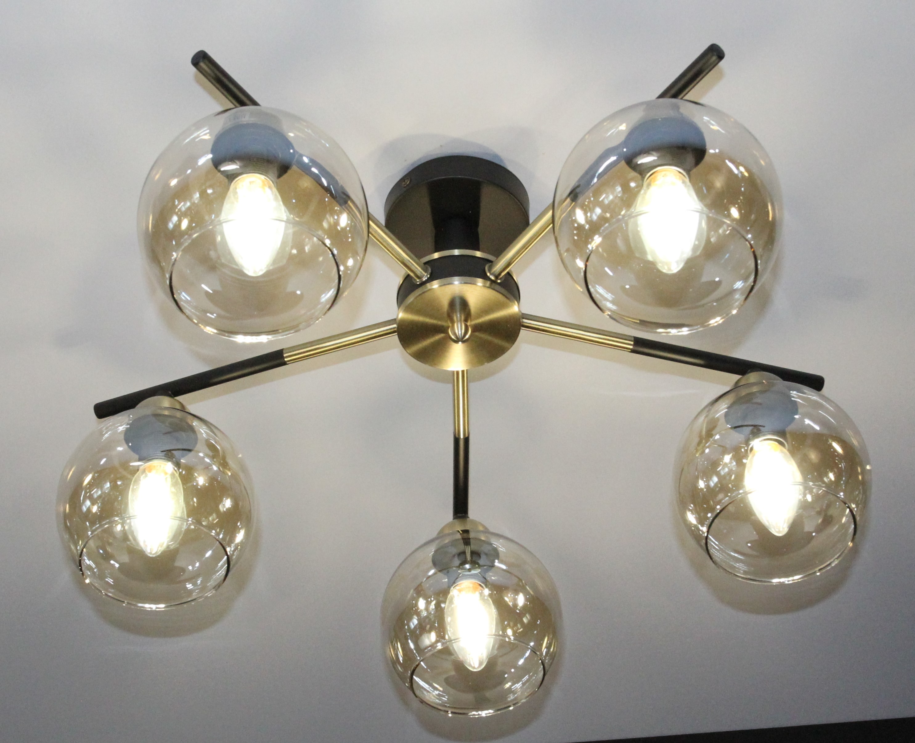 40369MD/5 MBK+AB (1) Люстра (NW) 