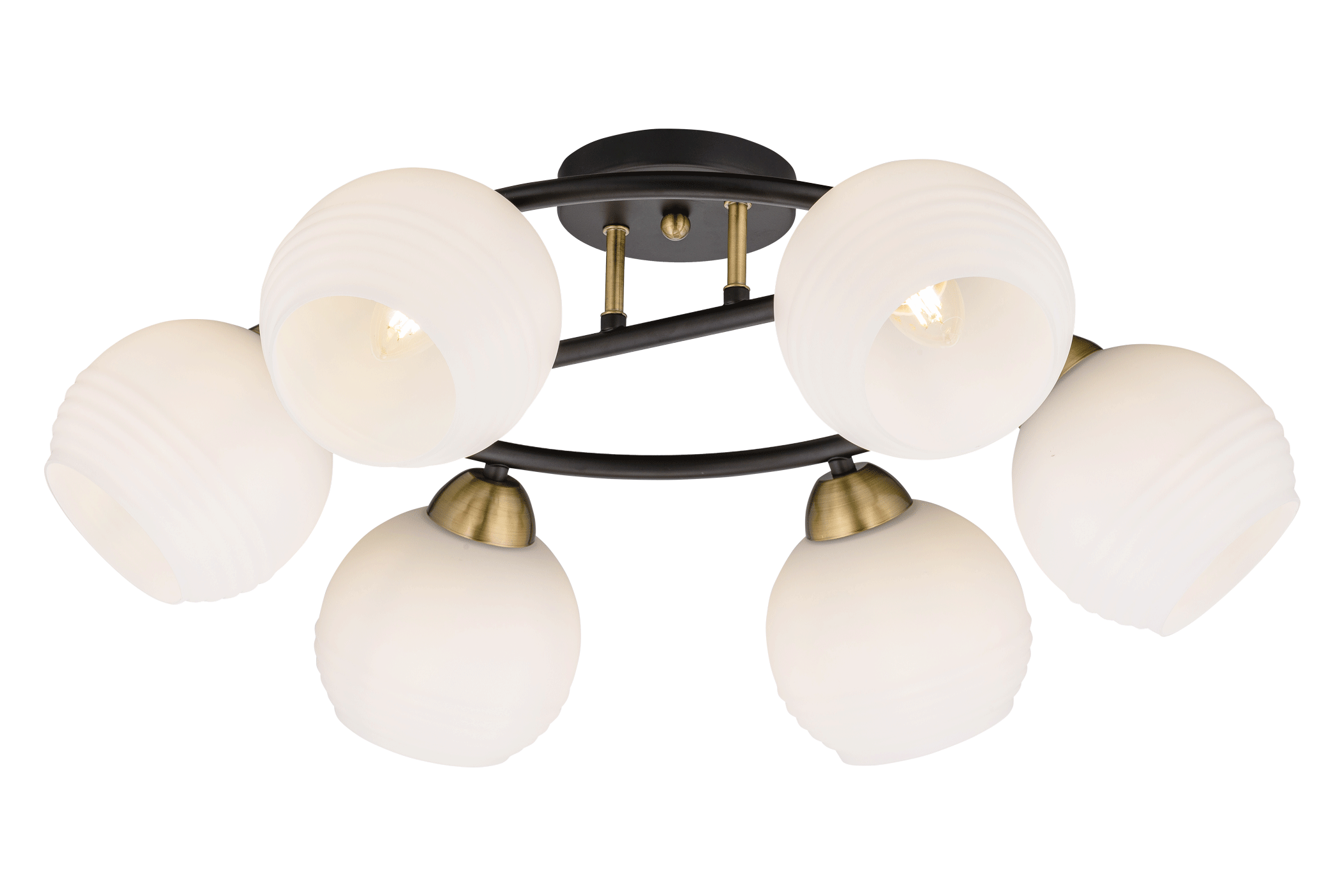 40296MD/6B MBK+AB (1) Люстра (NW) 