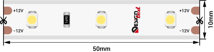 Светодиодная лента LUX DSG360-12-NW-65 