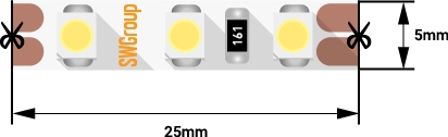 Светодиодная лента  SWG3T120-12-9.6-CW 