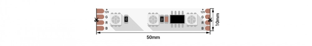 Светодиодная лента SWG560 SWG560-12-14.4-RGB-SPI 