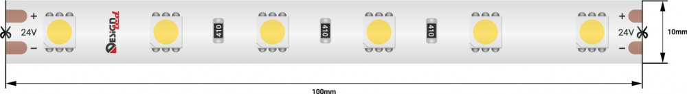 Светодиодная лента LUX DSG560-24-WW-65 