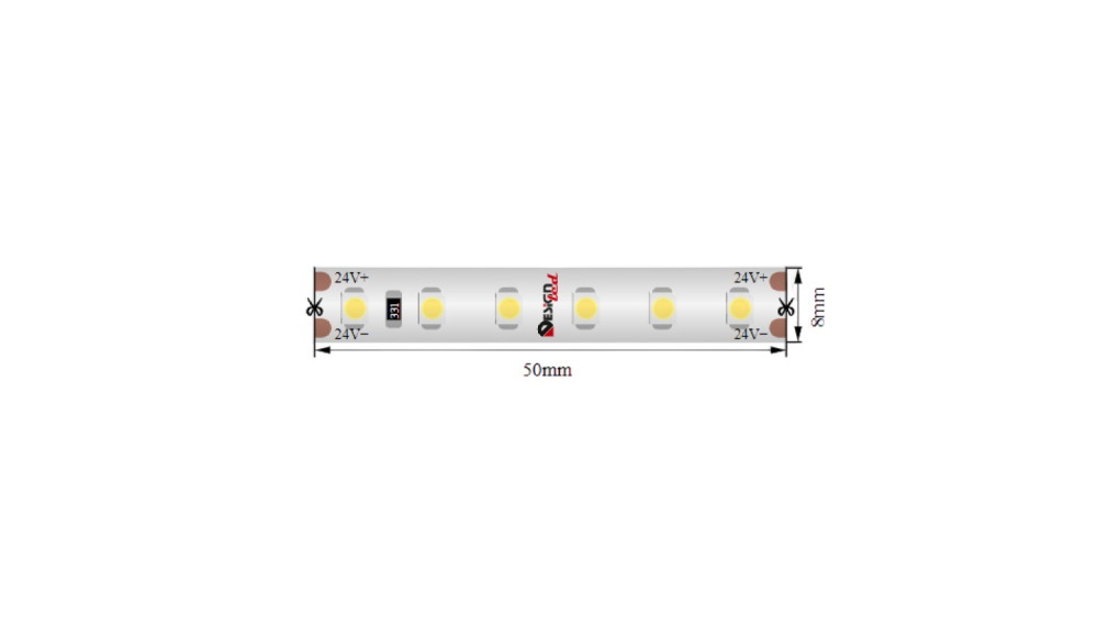 Светодиодная лента DSG3120 DSG3120-24-WW3-65 