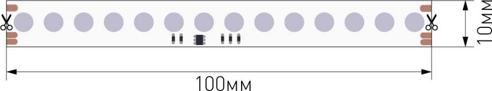 Светодиодная лента SWG-DOT SWG-DOT420-24-11.52-WS2811RGB 