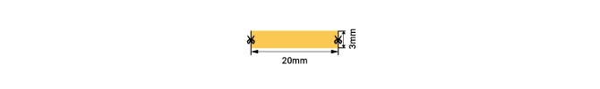 Светодиодная лента SWG-FLEX SWG-COB400-24-4.8-NW 