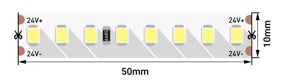 Светодиодная лента DSG2160 DSG2160-24-NW-33 