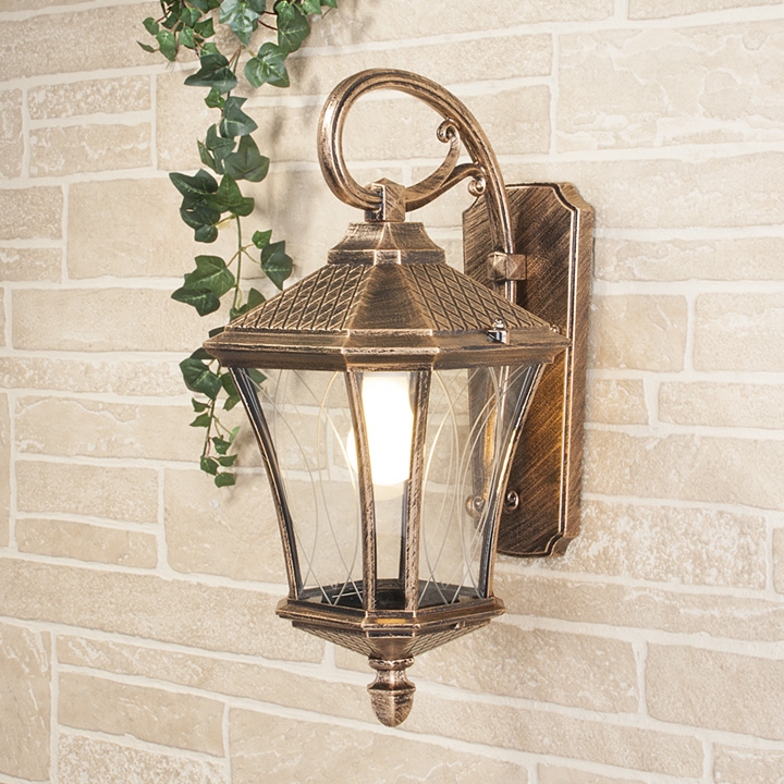 Elektrostandard Настенный фонарь уличный Virgo черное золото GLXT-1450D черное золото 