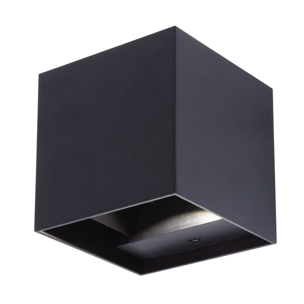 Uniel Архитектурная подсветка  ULU-S55B-2x3W/3000K+4000K+6000K IP65 BLACK 