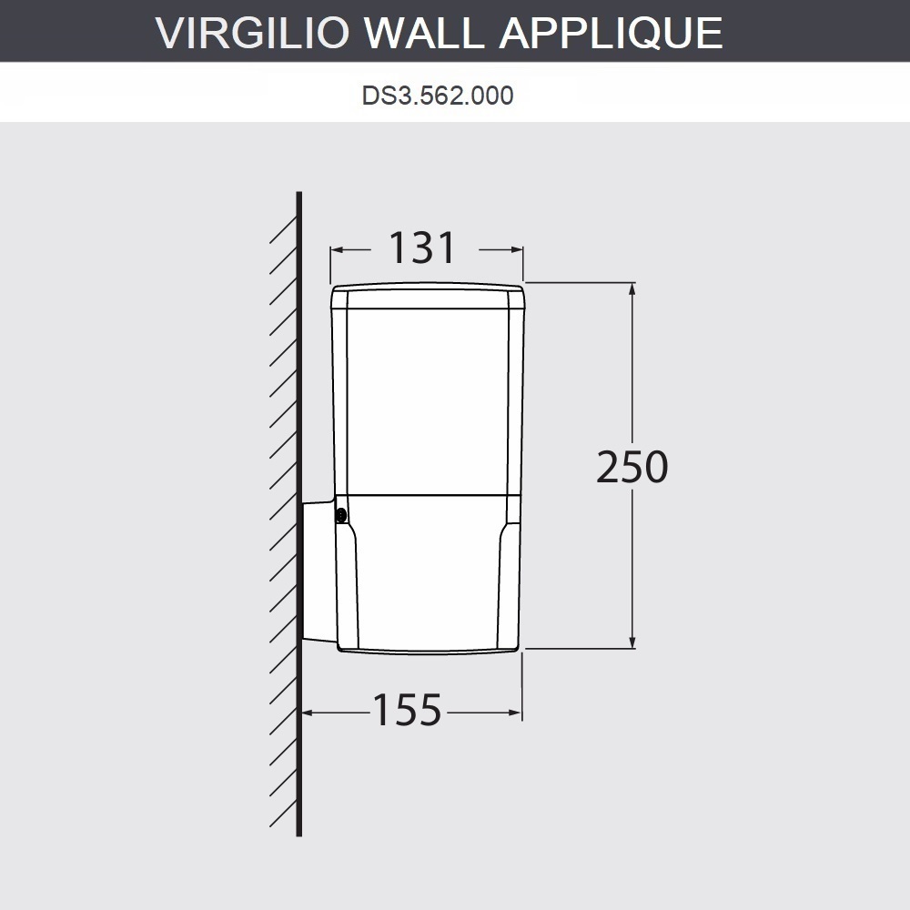 Fumagalli Настенный светильник уличный Virgilio DS3.562.000.WYF1R 
