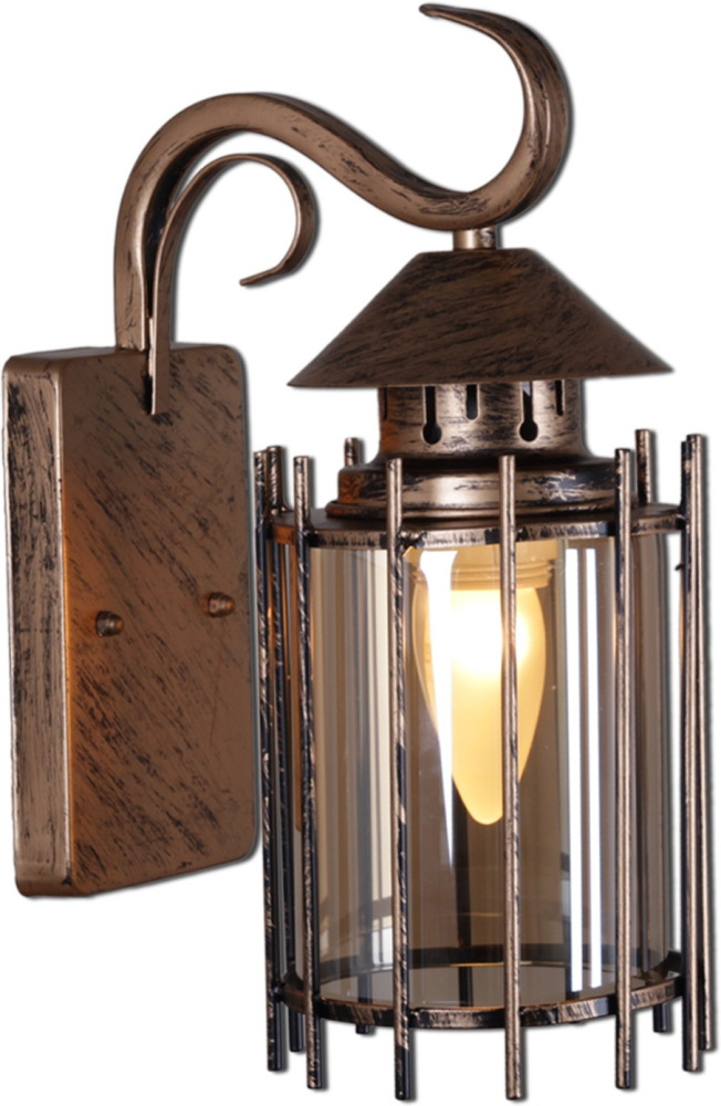 Reluce Настенный фонарь уличный  08284-9.2-001U BKG 