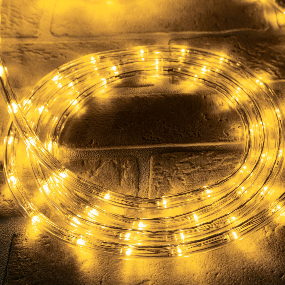 Uniel Дюралайт  ULD-D50 15M/С08 IP44 YELLOW 