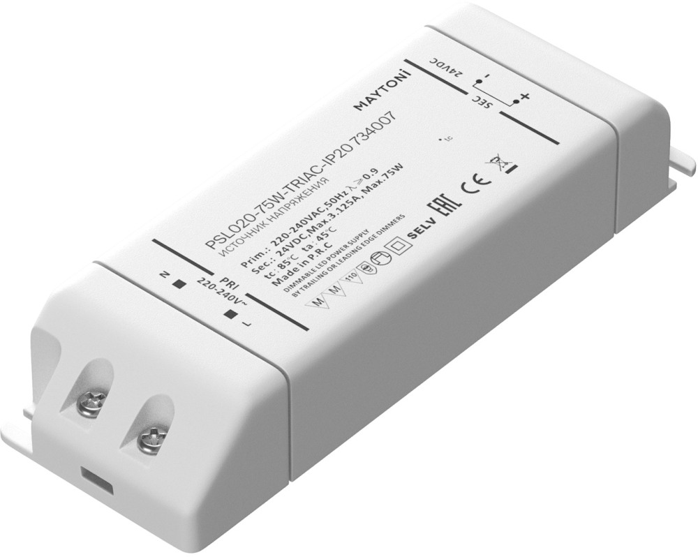 Maytoni Источник питания Источники напряжения Triac 734007 