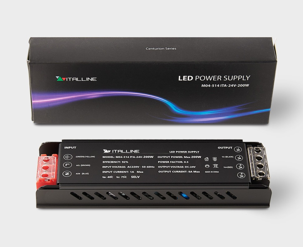 Italline Блок питания  M04-514 ITA-24V-200W 