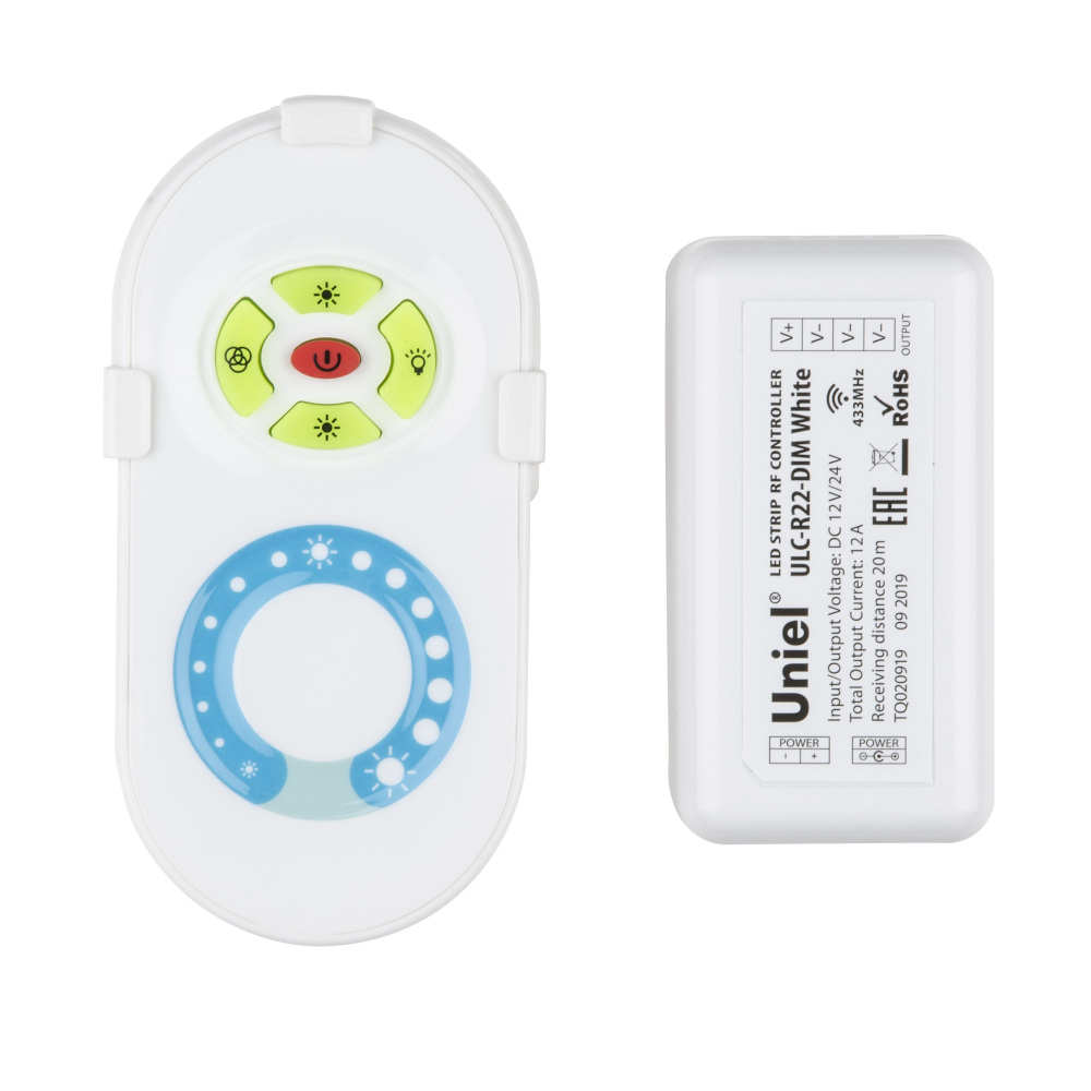 Uniel Контроллер  ULC-R22-DIM White блистер 