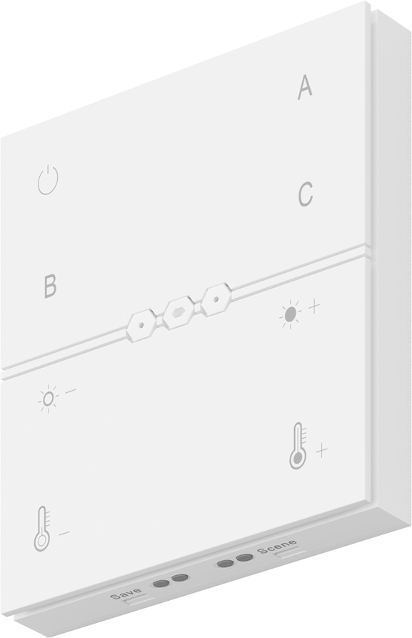 Панель управления роторная Lighting control DRC034-8-W 