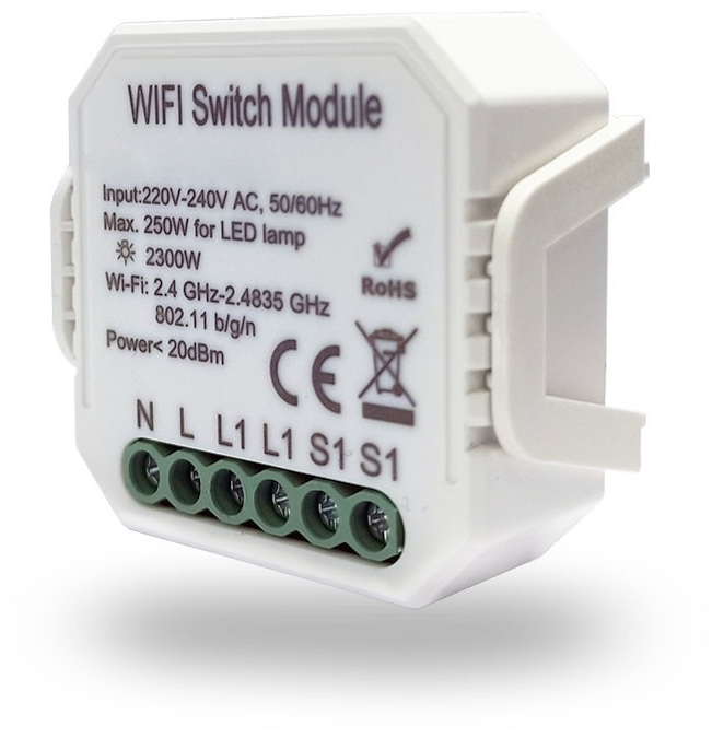 Wi-Fi реле Relay RL1001-SM 