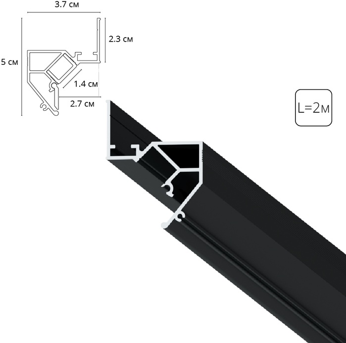 Arte Lamp Профиль для светодиодной ленты Gap A680206 
