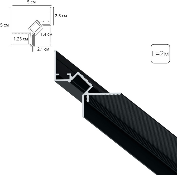 Arte Lamp Профиль для светодиодной ленты Gap A670206 