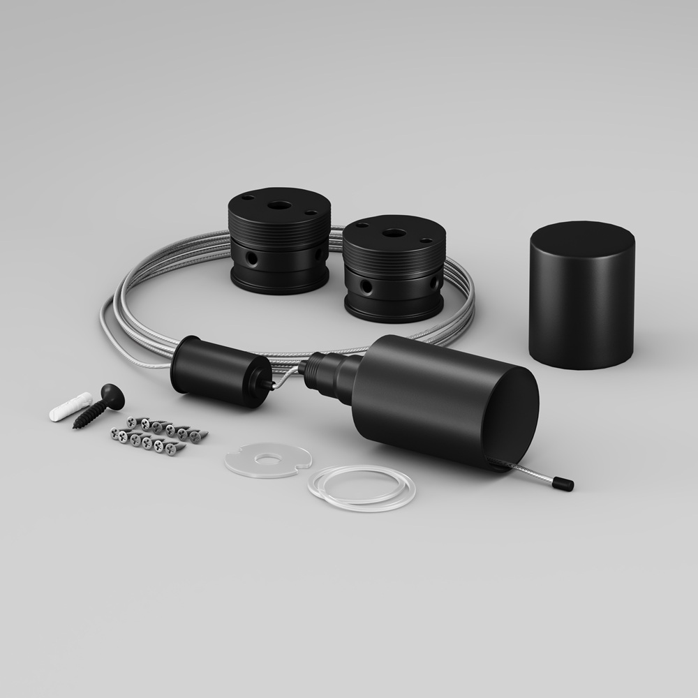 Maytoni Набор для вертикального подвесного монтажа Круглый 360° 201149 