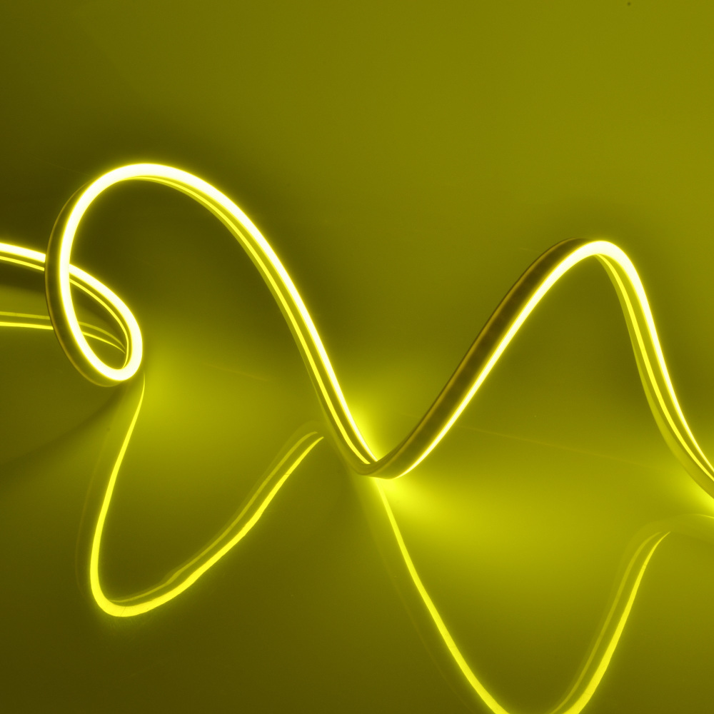 Uniel Гибкий неон Neon ULS-N01-2835-120LED/m-6mm-IP67-DC12V-9W/m-5M-YELLOW блистер 