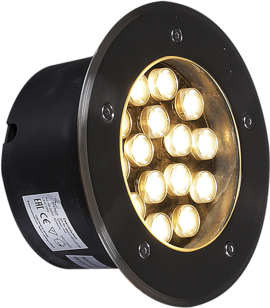 Встраиваемый светильник уличный  09403-0.7-001U LED15W WW 