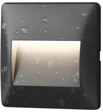 Denkirs Подсветка для лестниц и ступеней Helm DK1210-BK 