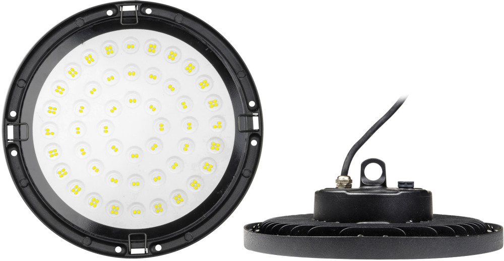 Uniel Промышленный купольный светильник  ULY-U34C-100W/4000K IP65 BLACK 