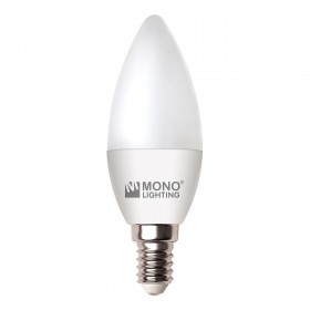 Лампа светодиодная Mono Electric lighting E14 3W 6500K матовая 100-030014-651 