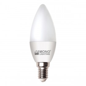 Лампа светодиодная Mono Electric lighting E14 4W 4000K матовая 100-050014-401 