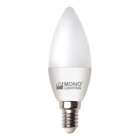 Лампа светодиодная Mono Electric lighting E14 4W 6500K матовая 100-050014-651 