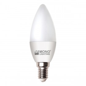 Лампа светодиодная Mono Electric lighting E14 5W 3000K матовая 100-050015-301 