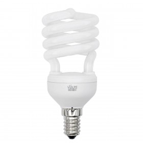 Лампа энергосберегающая E14 15W 2700K спираль матовая CFL-S T2 220-240V 15W E14 2700K 01674 
