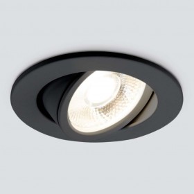 Встраиваемый светодиодный светильник Elektrostandard 15272/LED черный 4690389176593 