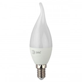 Лампа светодиодная ЭРА E14 10W 2700K матовая LED BXS-10W-827-E14 R Б0051854 