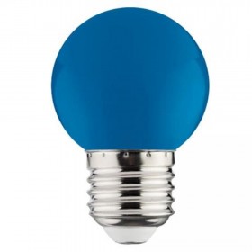 Лампа светодиодная цветная E27 1W 001-017-0001 HRZ00002422 