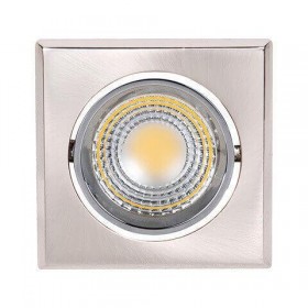 Встраиваемый светодиодный светильник Horoz Victoria-5 5W 4200К матовый хром 016-007-0005 HRZ00002534 