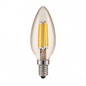 Лампа светодиодная филаментная Elektrostandard E27 9W 6500K прозрачная a056256 