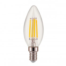 Лампа светодиодная филаментная диммируемая Elektrostandard E14 5W 4200K прозрачная a048724 