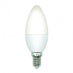 Лампа светодиодная Volpe E14 6W 3000K матовая LED-C37-6W/3000K/E14/FR/SLS UL-00008794 